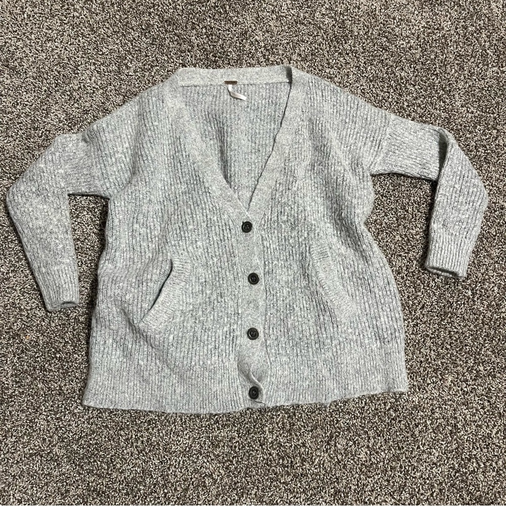 Free people Cozy Gray Women's Sweater